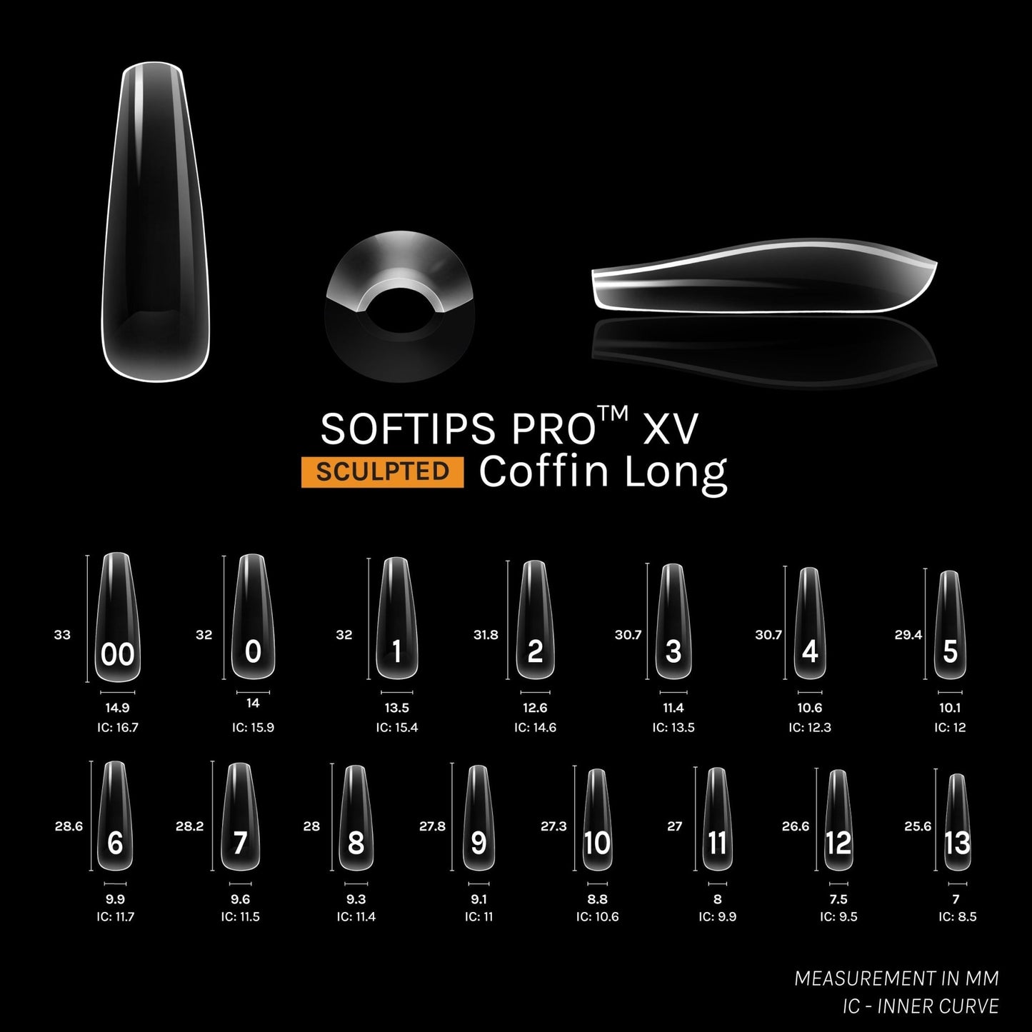 SOFTIPS PRO™ XV SCULPTED - COFFIN LONG | Daily Health & Beauty