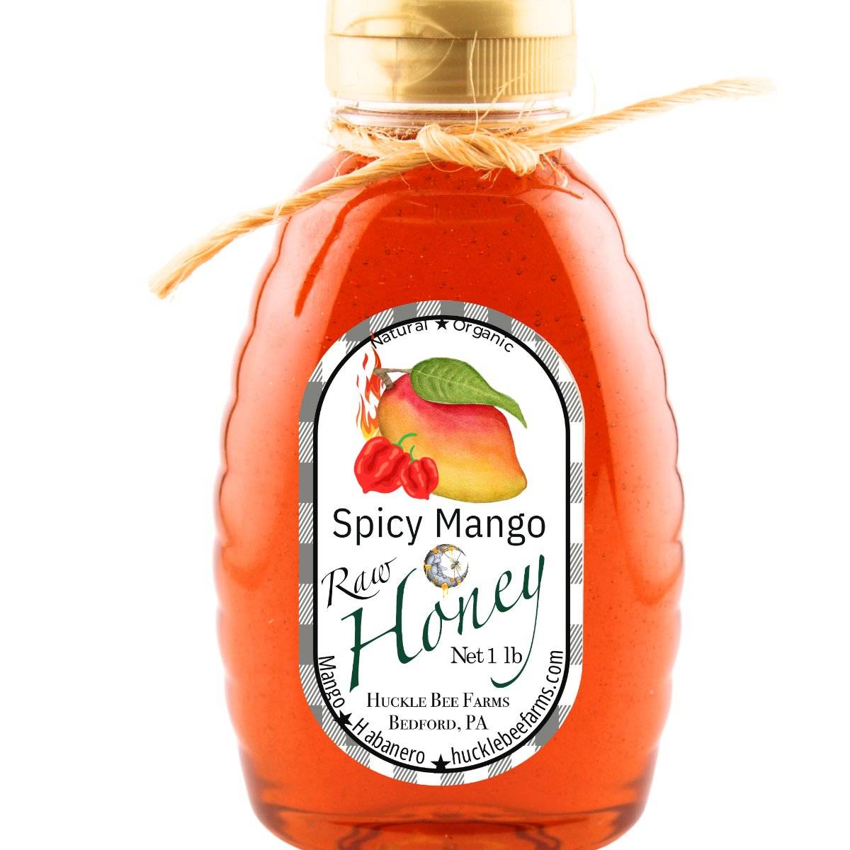 Spicy Mango Habanero Honey - Tropical Sweetness & Heat