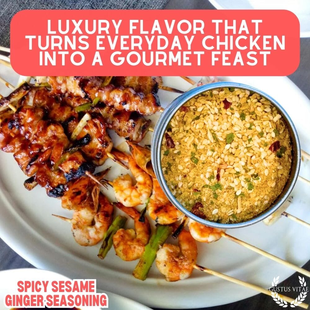 Spicy Sesame Ginger Seasoning
