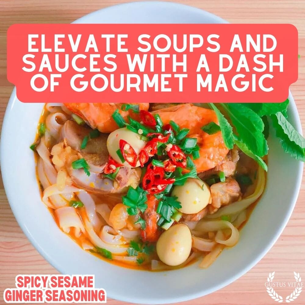 Spicy Sesame Ginger Seasoning