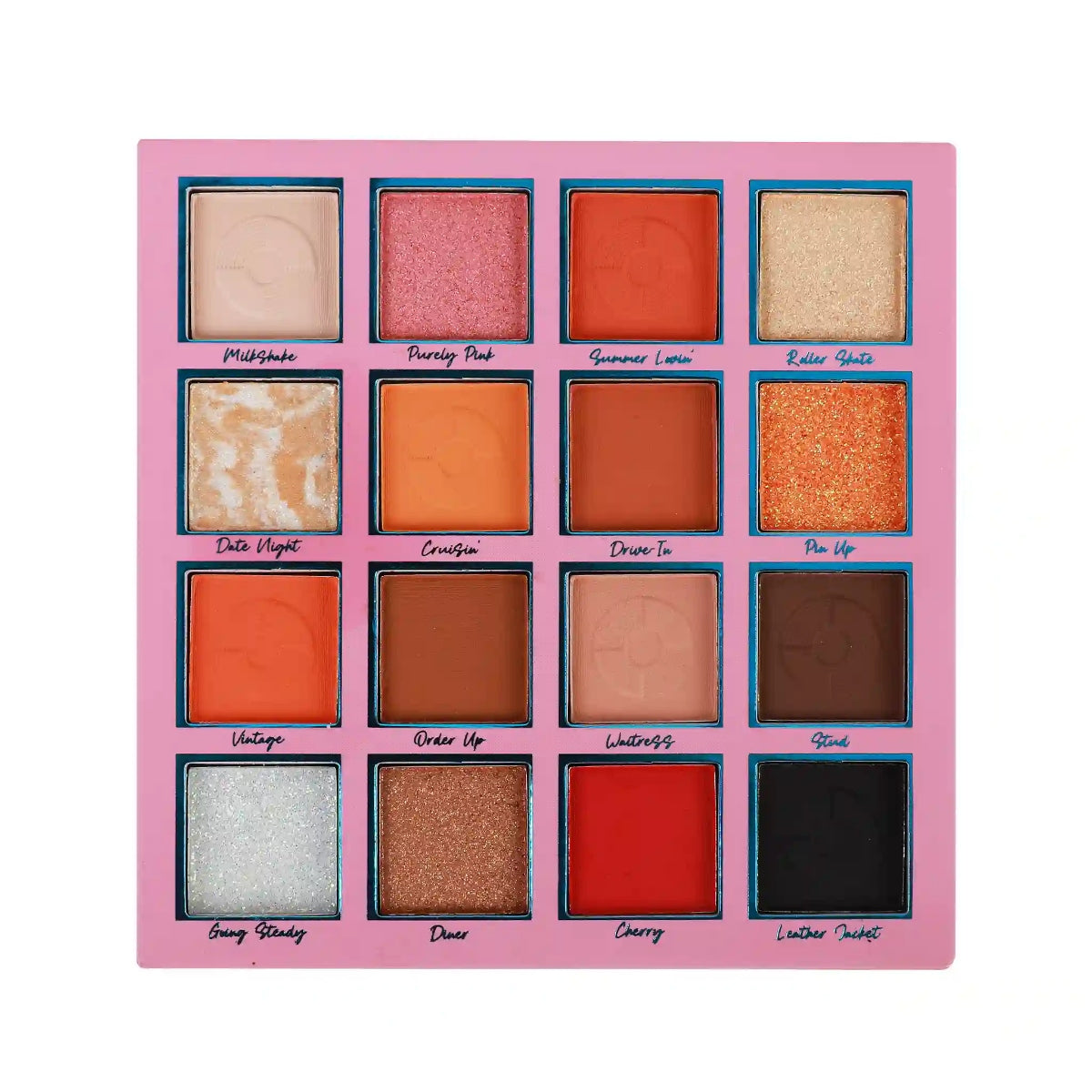 Fabulosa paleta de sombras de ojos de los años 50