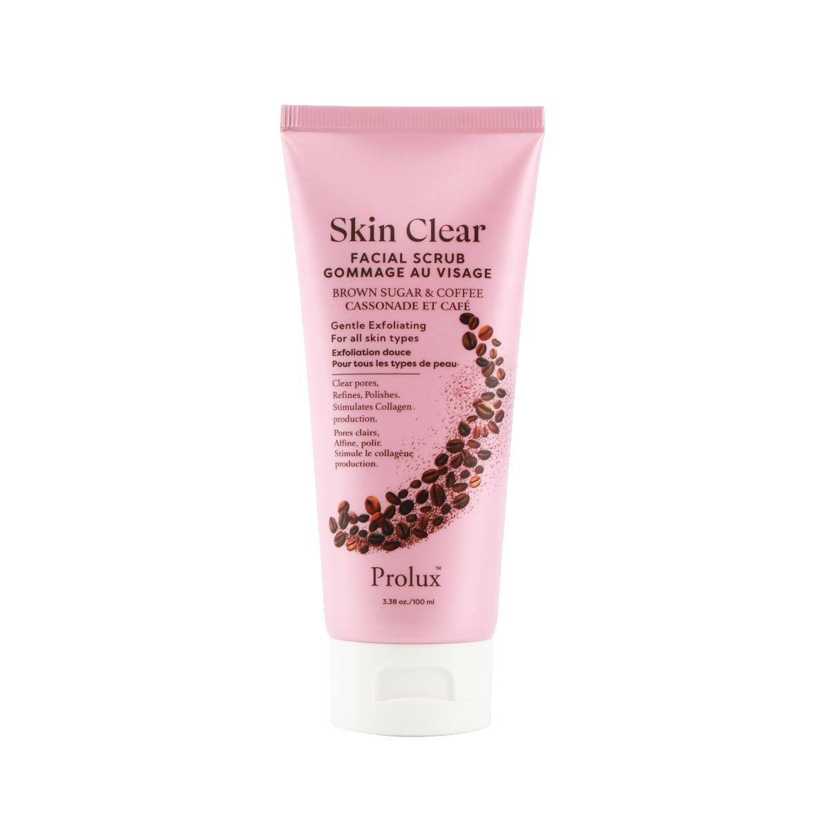 Peau nette : Gommage visage sucre roux & café