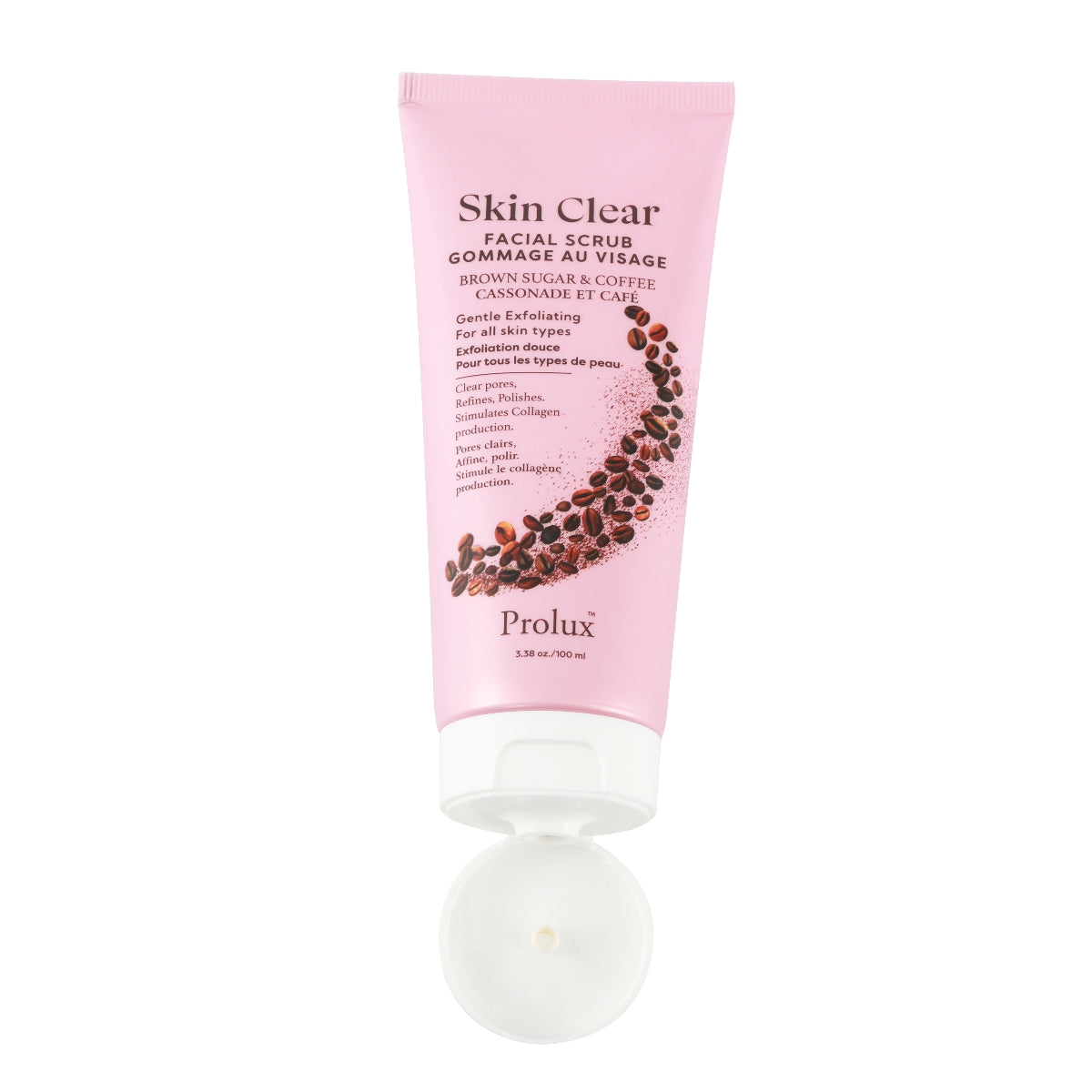 Peau nette : Gommage visage sucre roux & café