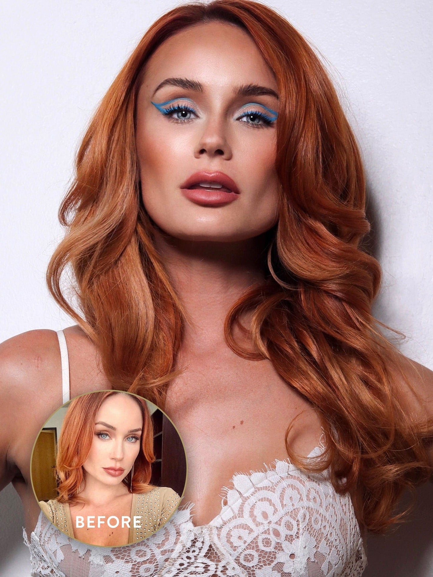 Straight Seamless Clip-In Hair Extensions (Old Design)