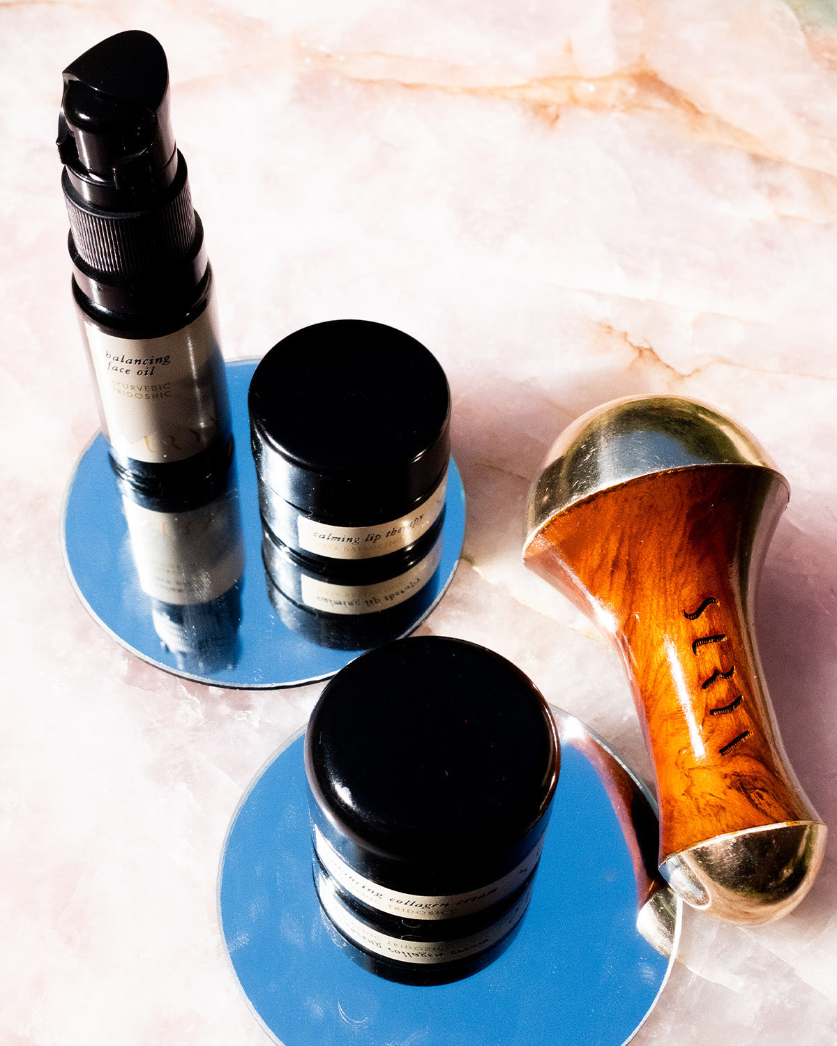 Ensemble découverte de soins pour la peau