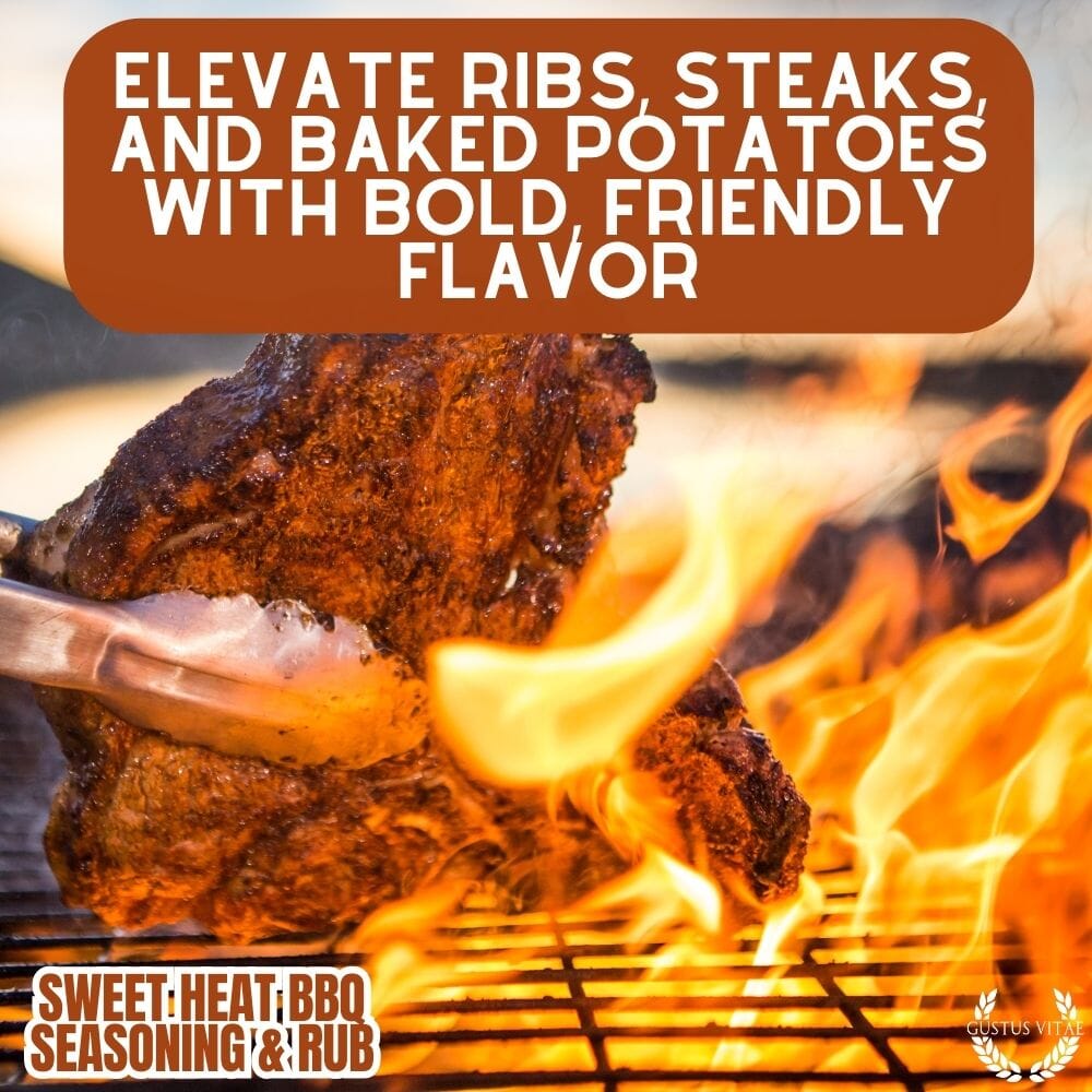 Condimento y aliño para barbacoa Sweet Heat