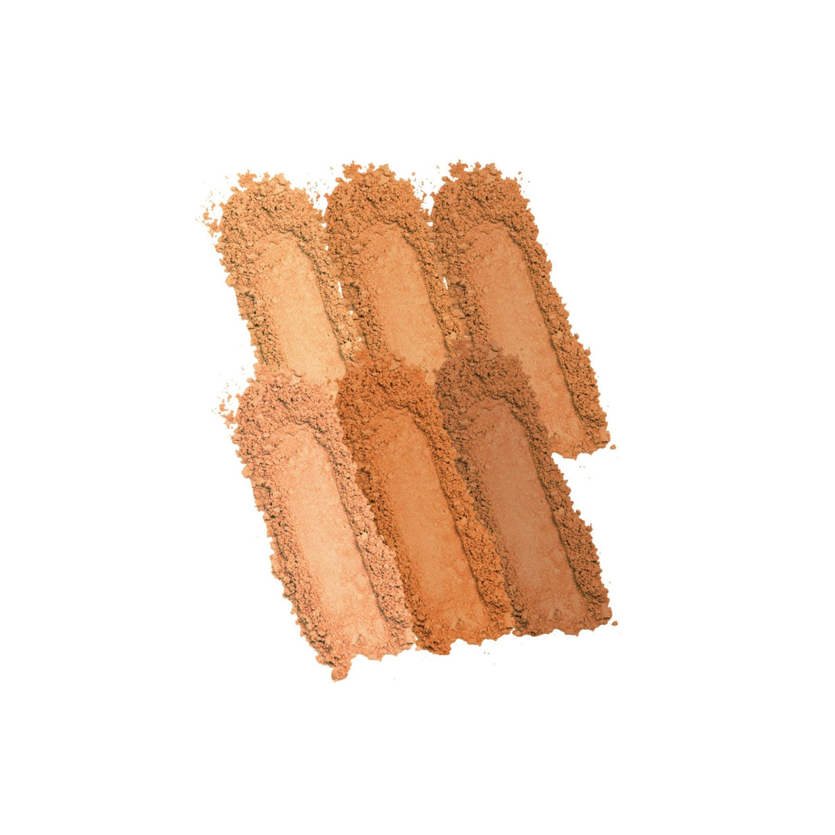 Paleta de 6 tonos bronceadores para rostro
