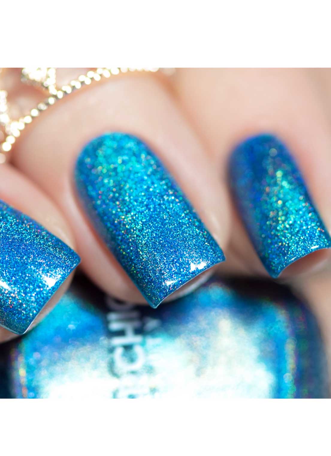 Turquoise, on se retrouve - Vernis holographique
