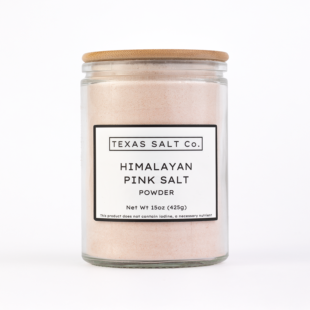 Sal rosa del Himalaya en polvo