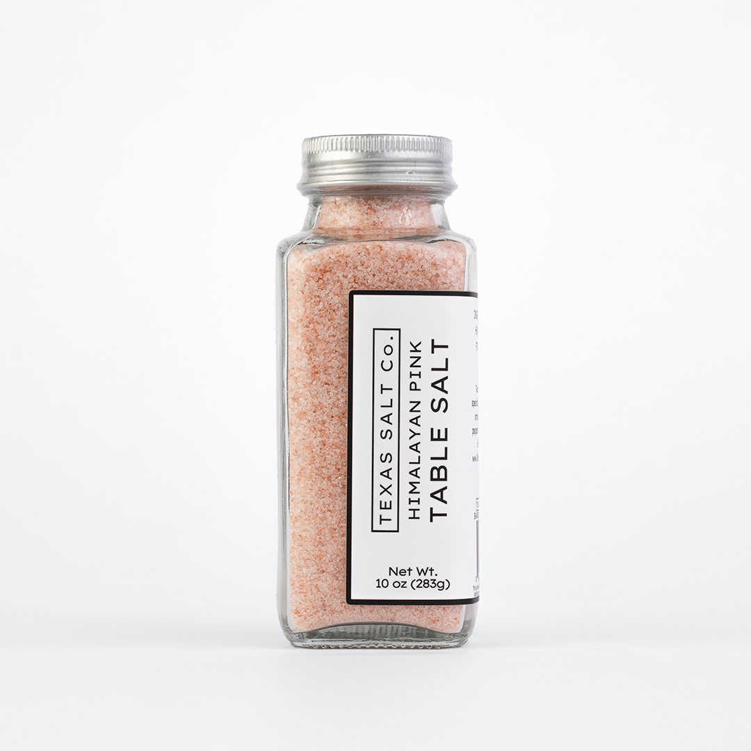 Sal de mesa rosa del Himalaya