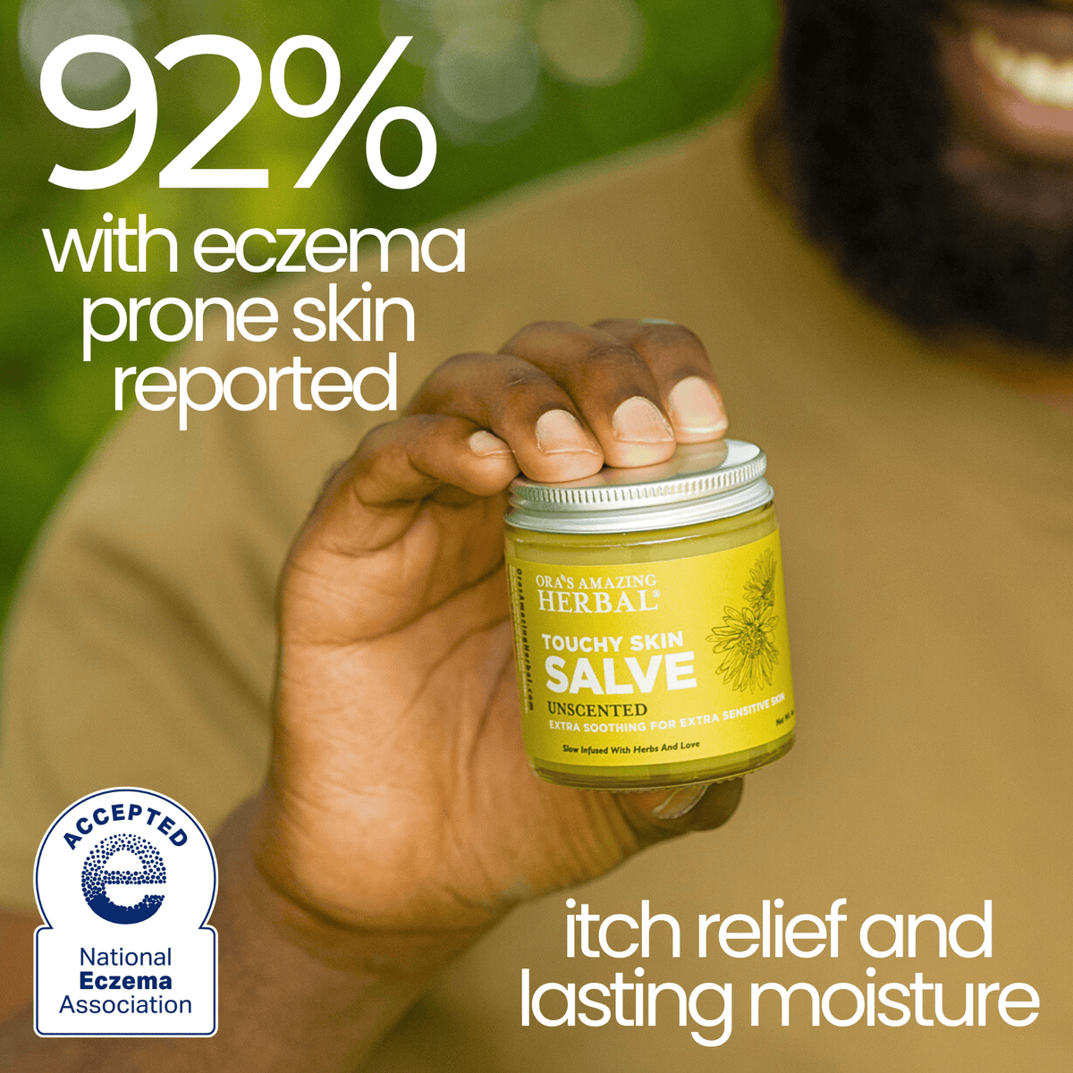Ungüento para pieles sensibles, crema para eczema