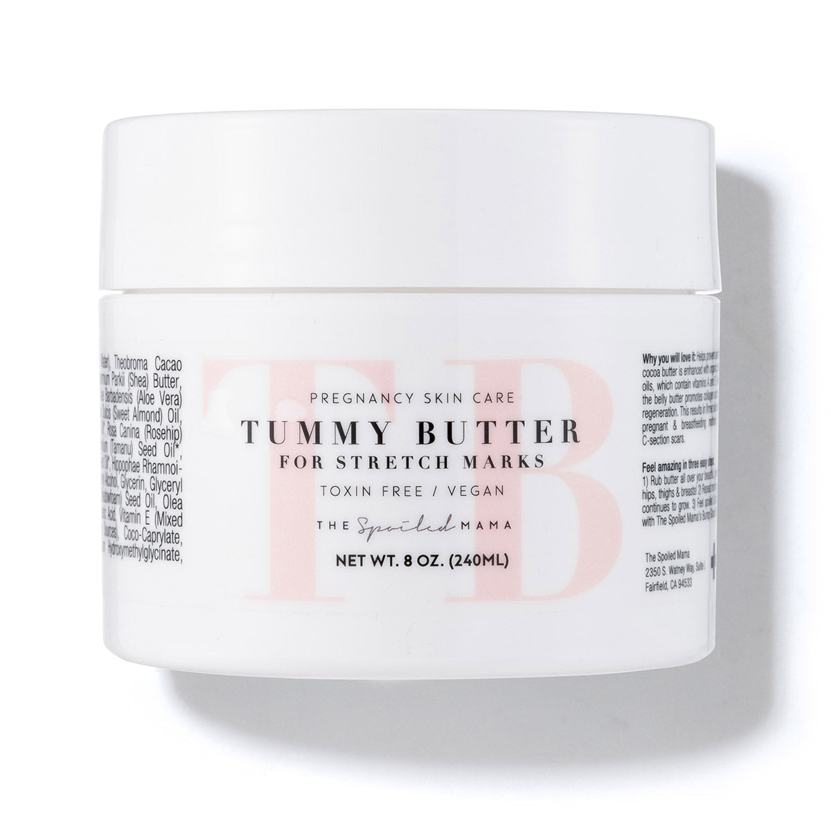 Crema para las estrías post embarazo Tummy Butter