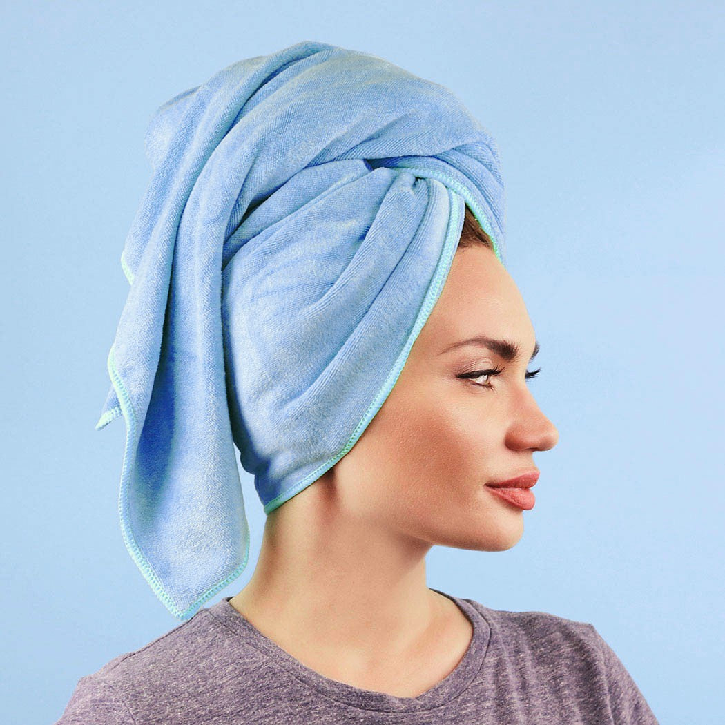 Toalla de microfibra para el cabello