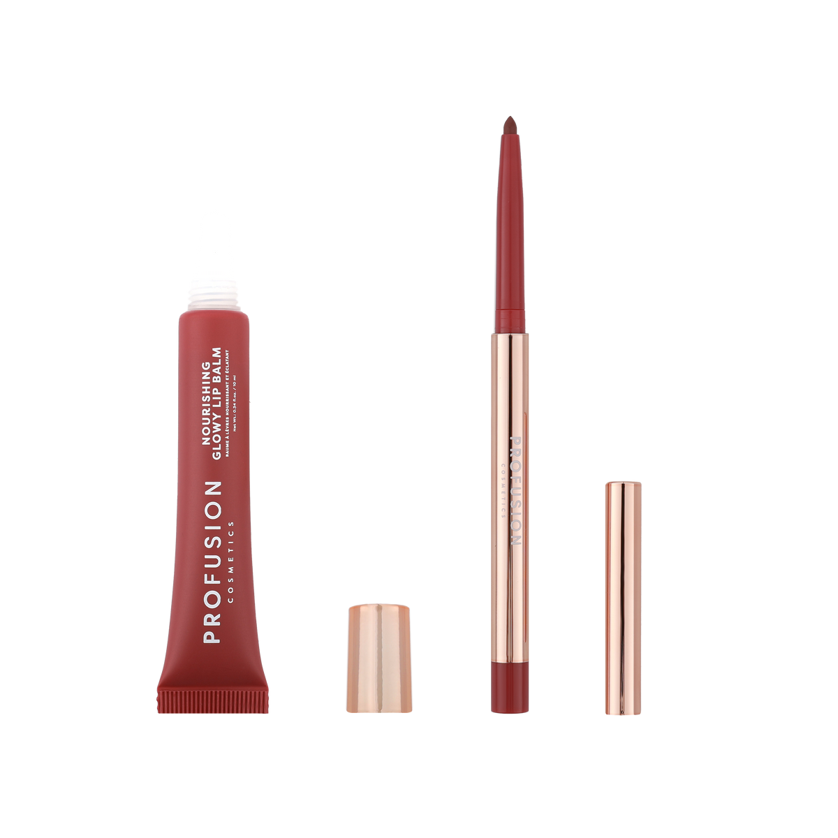 Lip Treat Duo Soft Matte Creamy Lip Liner & Nourishing Glowy Lip Balm