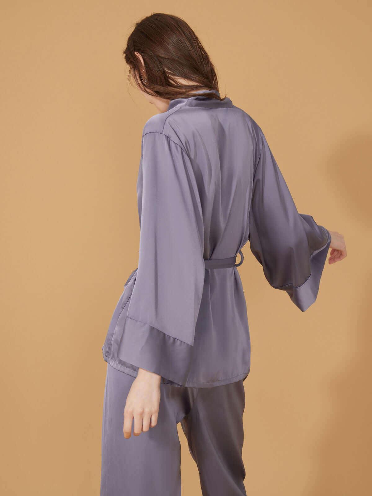 Conjunto de pijama lavanda de 2 piezas