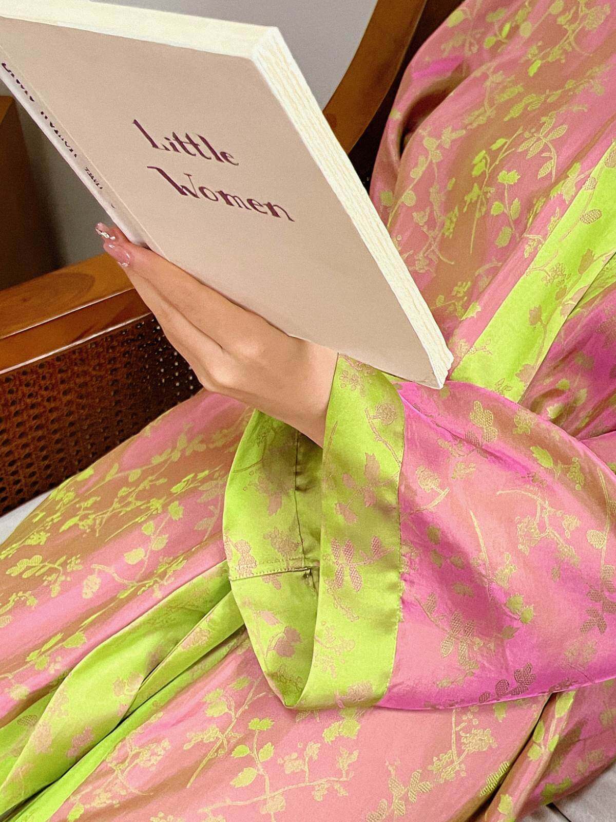 Bata kimono reversible oriental