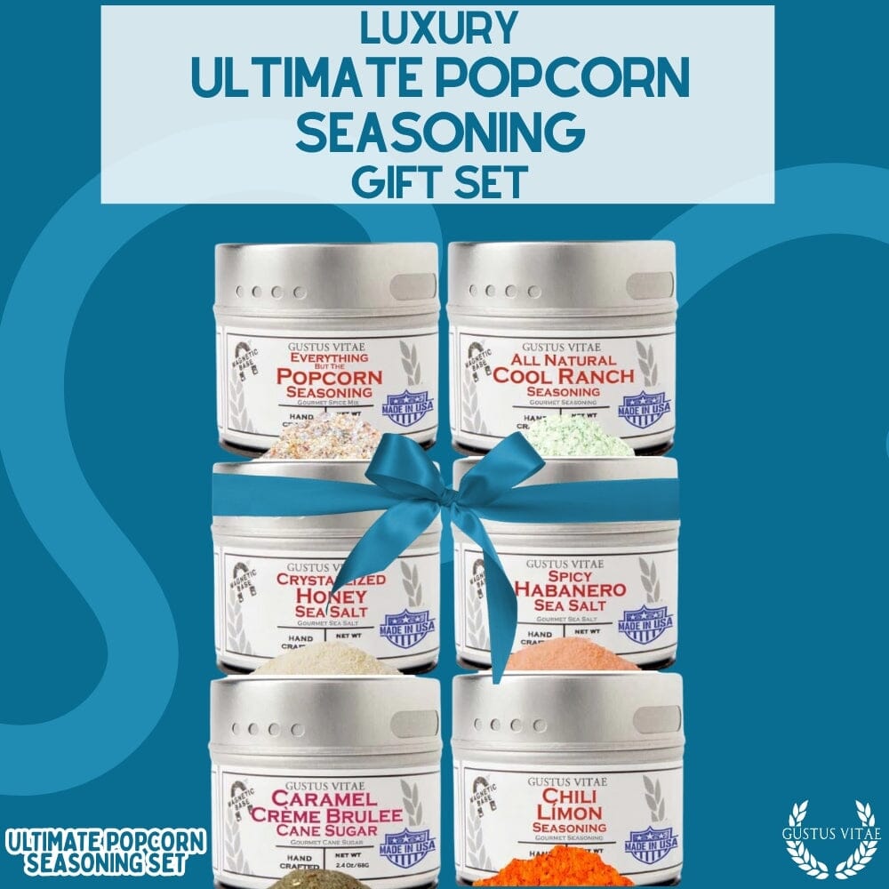 Set de condimentos para palomitas de maíz Ultimate - Paquete de seis