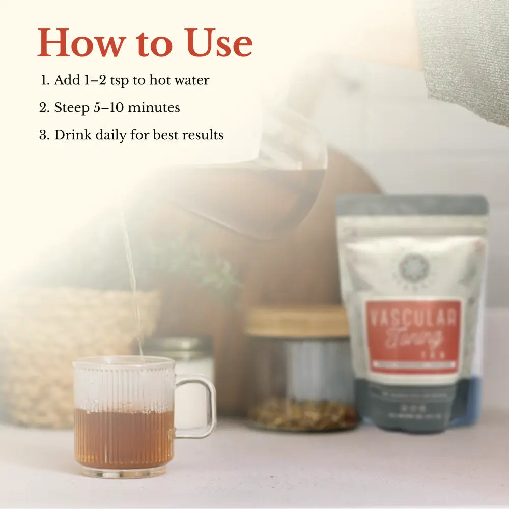 Té tonificante vascular