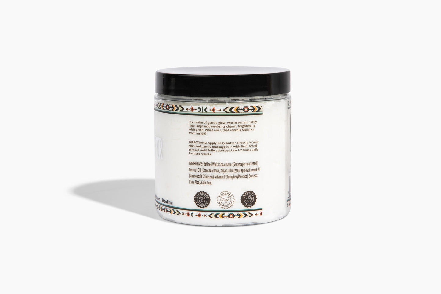 Unscented Kojic Acid Body Conscious Butter for Brightening and Sensitive Skin.
