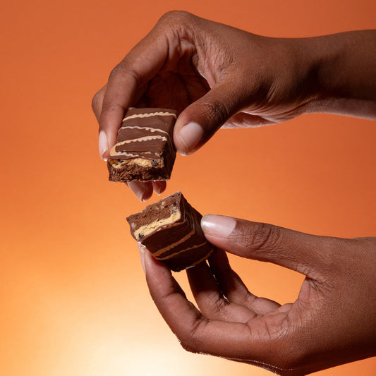 High Protein Chocolate Caramel Bar