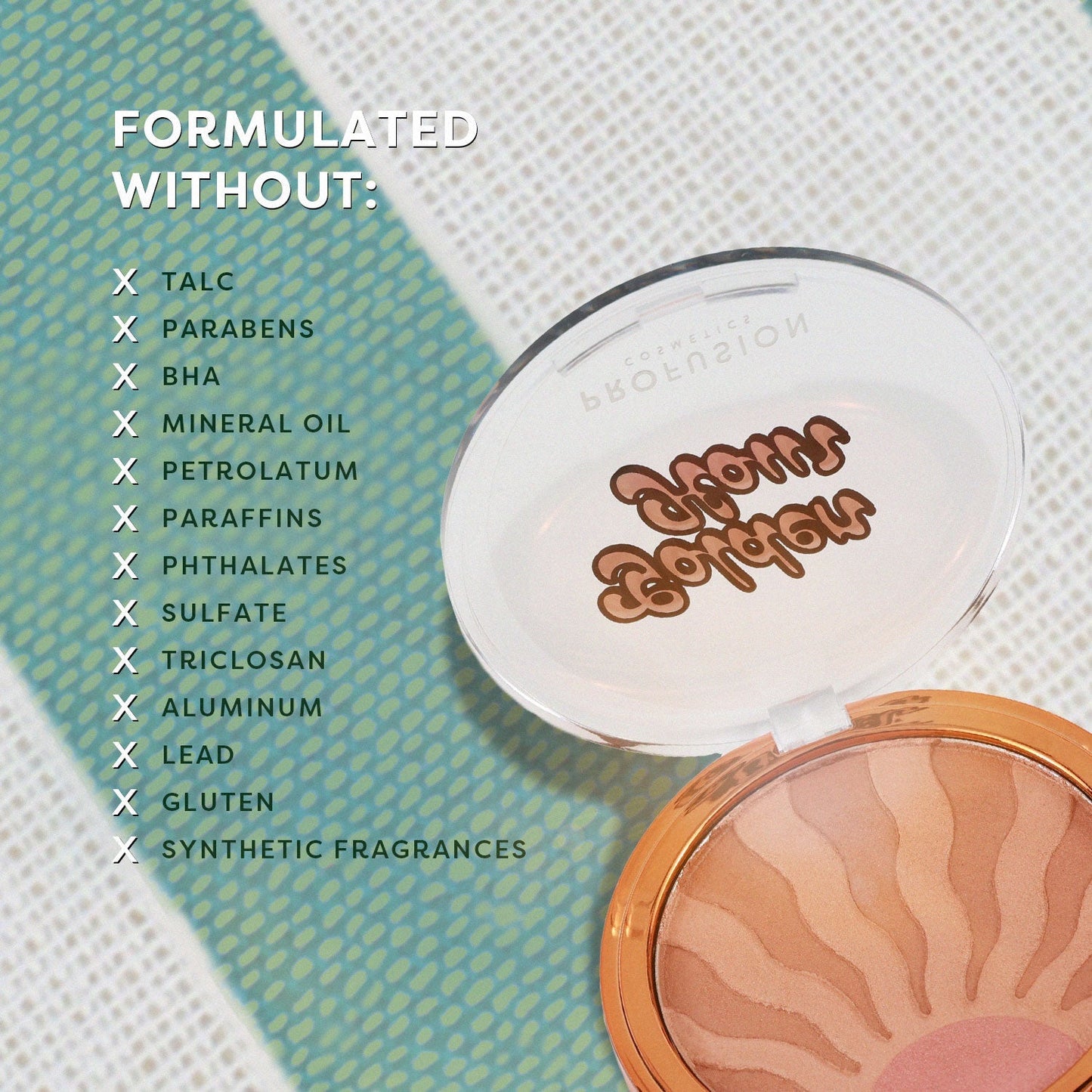 West Coast Glow | Golden Hour Luminous Bronze & Glow Palette | Daily Health & Beauty