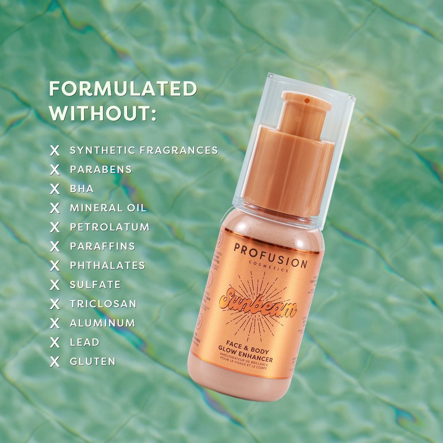 West Coast Glow | Sunbeam Face & Body Glow Enhancer | Daily Health & Beauty