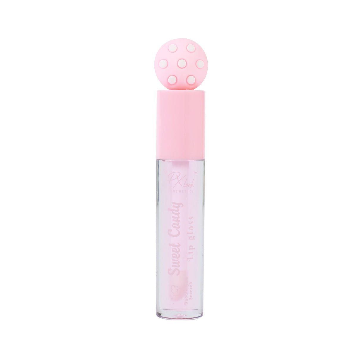 Brillo de labios de caramelo dulce