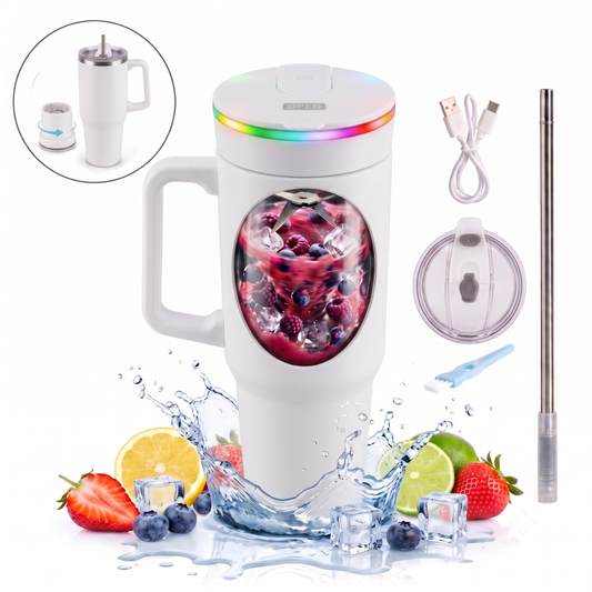 Steel (21oz) 180W Insulated Portable Blender (NEW)