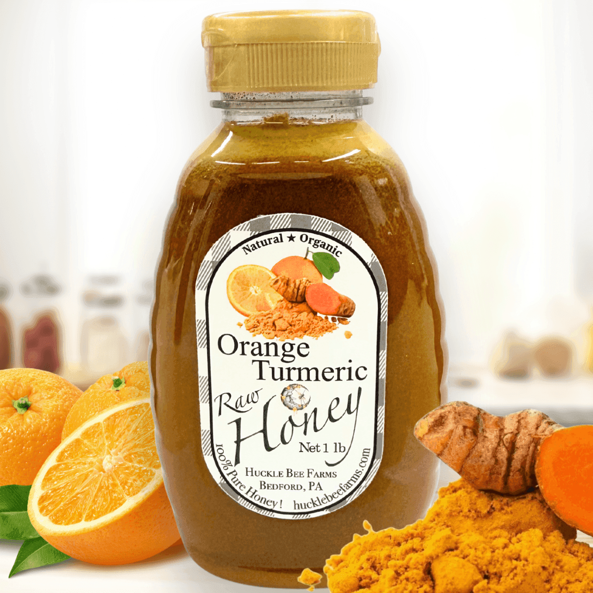 Orange Turmeric Honey ❤️ Immune Boosting Antioxidant Blend