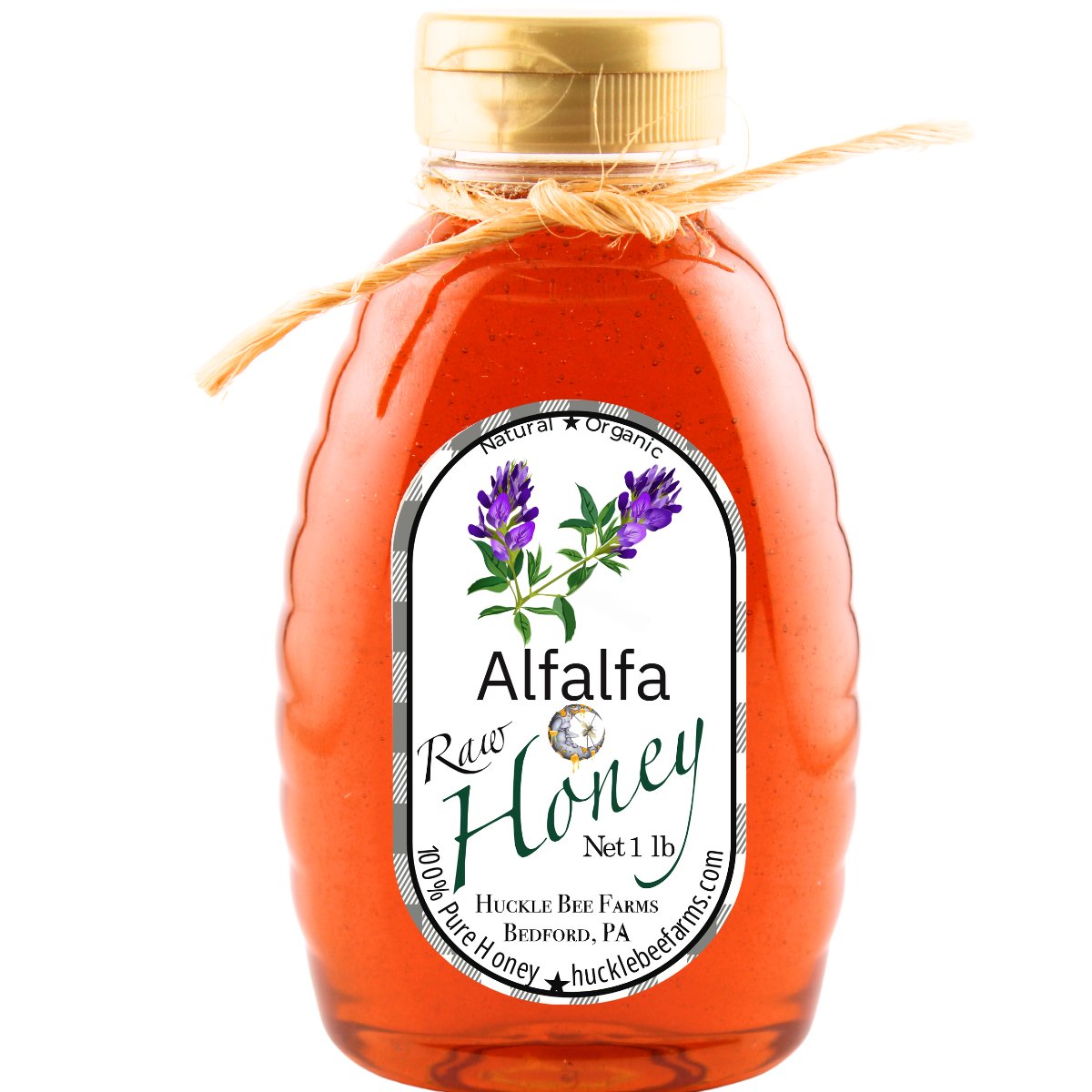 Miel de alfalfa cruda 100% pura