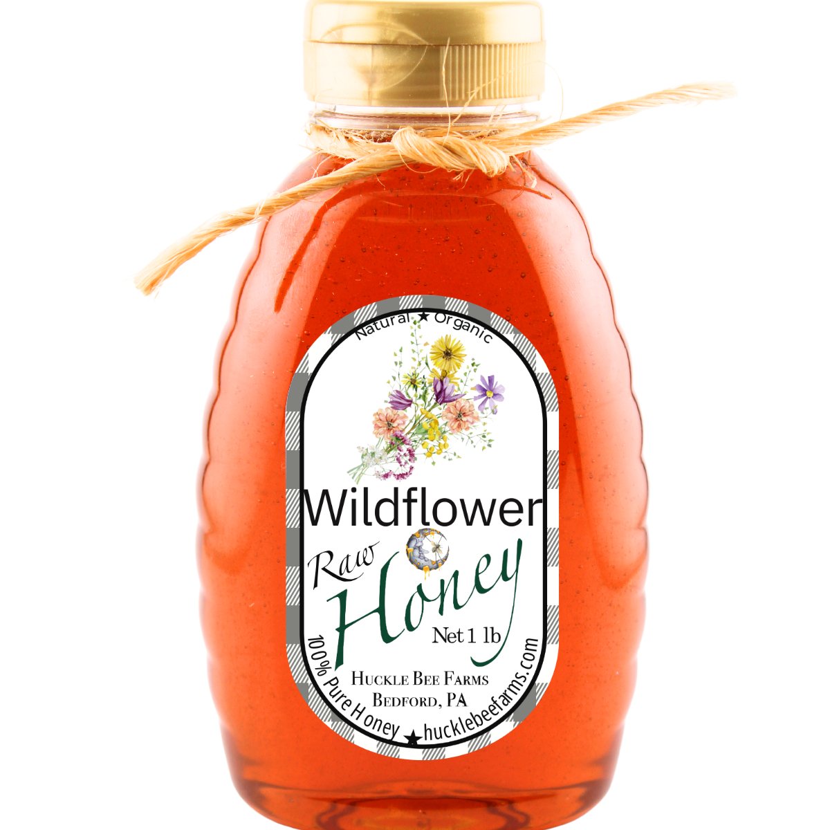 Miel de flores silvestres 100% pura y cruda