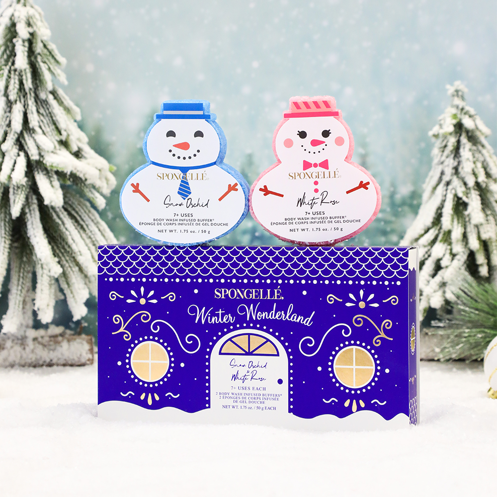 Maravillas invernales | Set de regalo de muñeco de nieve navideño
