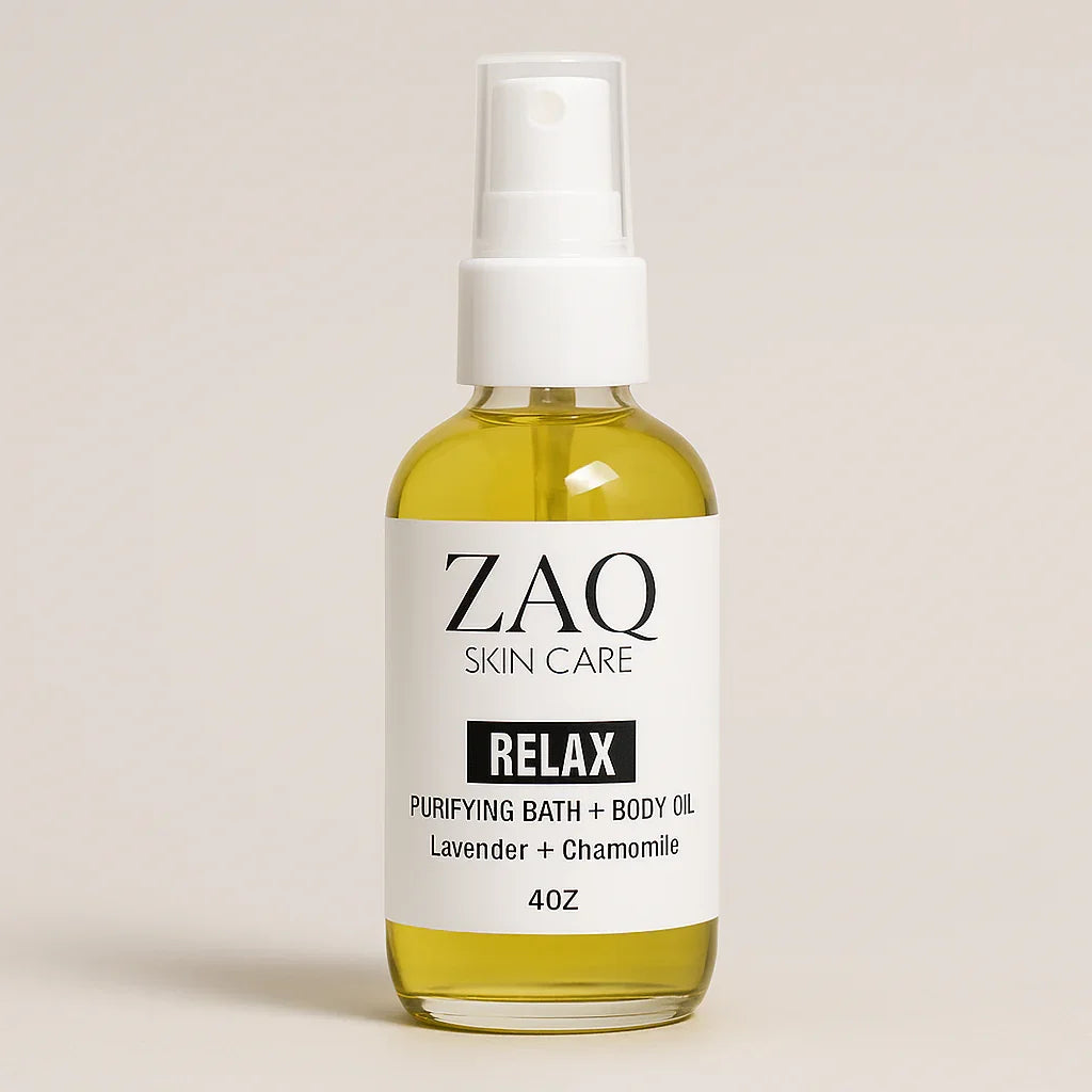 Aceite corporal de masaje calmante - Lavanda + Manzanilla