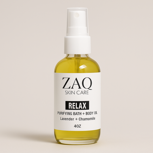Calming Massage Body Oil - Lavender + Chamomile