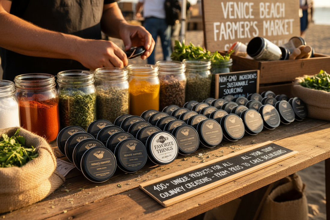 Gustus Vitae: From Venice Beach Farmer's Market To Oprah's Favorite Things