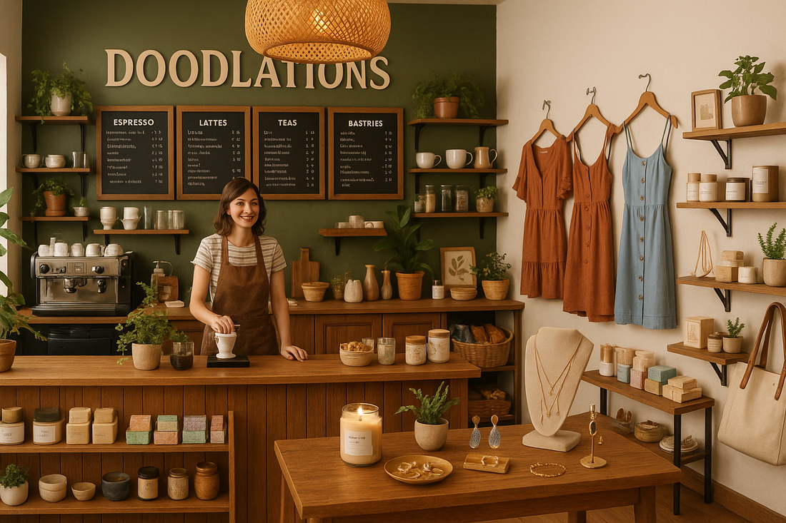 Meet Doodlations Coffee Bar & Boutique: Your One-Stop Shop for Delightful Finds