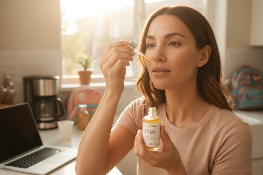 Meet Morning Person Beauty: Five Minute Mornings with SPF as Bedrock