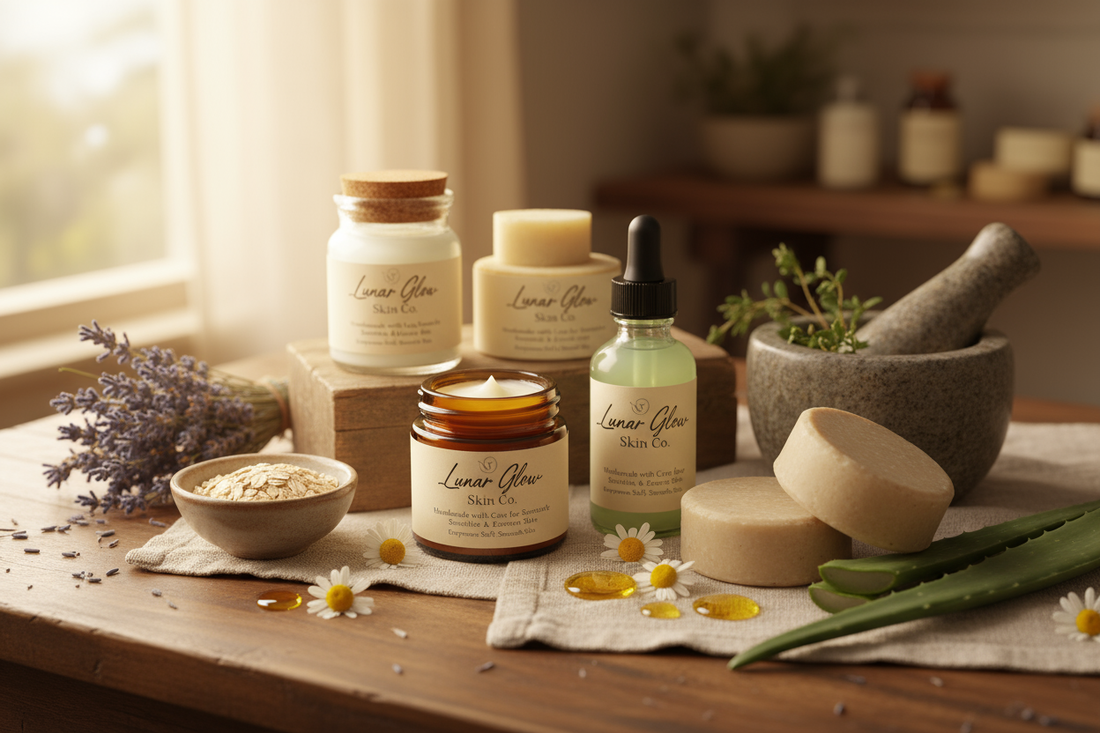 Meet Lunar Glow Skin Co.: Handmade Care for Sensitive & Eczema Prone Skin