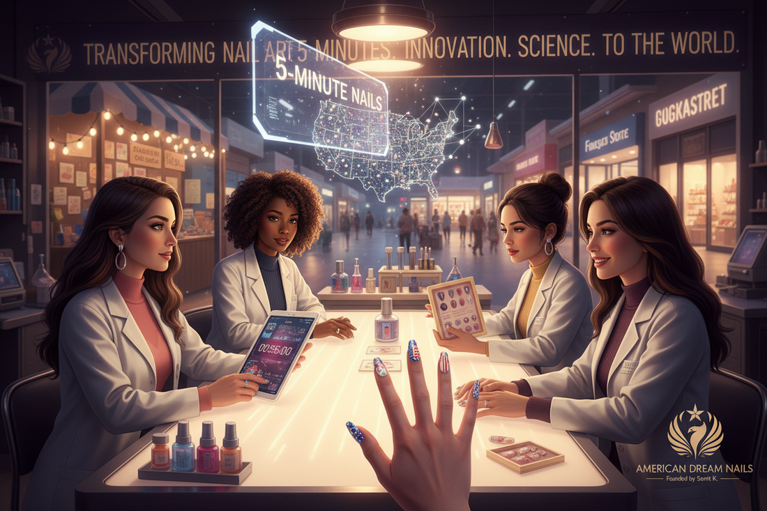 Meet Nail Pop Studio: From Nail Artist's Dream to 5-Minute Excellence