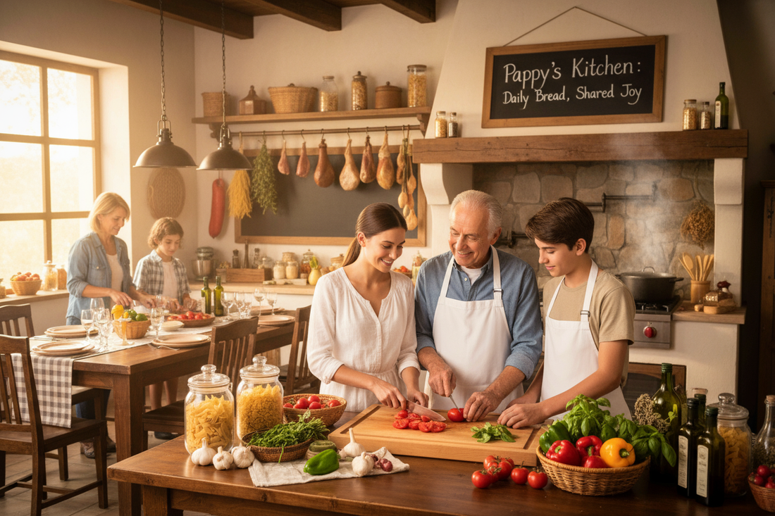 Meet Ciao Pappy: Where Pappy's Italian Kitchen Wisdom Creates Lifetime Memories