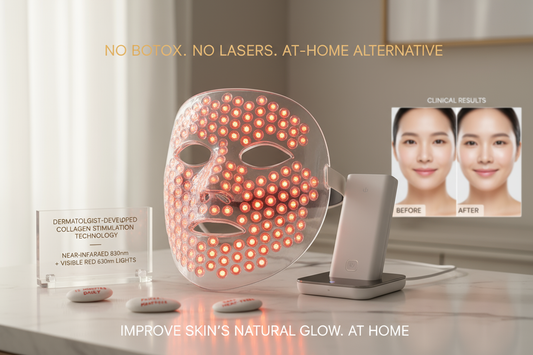 ECO FACE PLATINUM: K-Beauty LED Red Light Therapy At Home