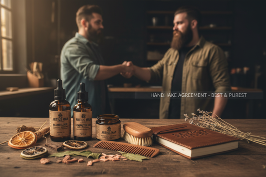 Artius Man: Complete Man Philosophy With A Beard Care Mission