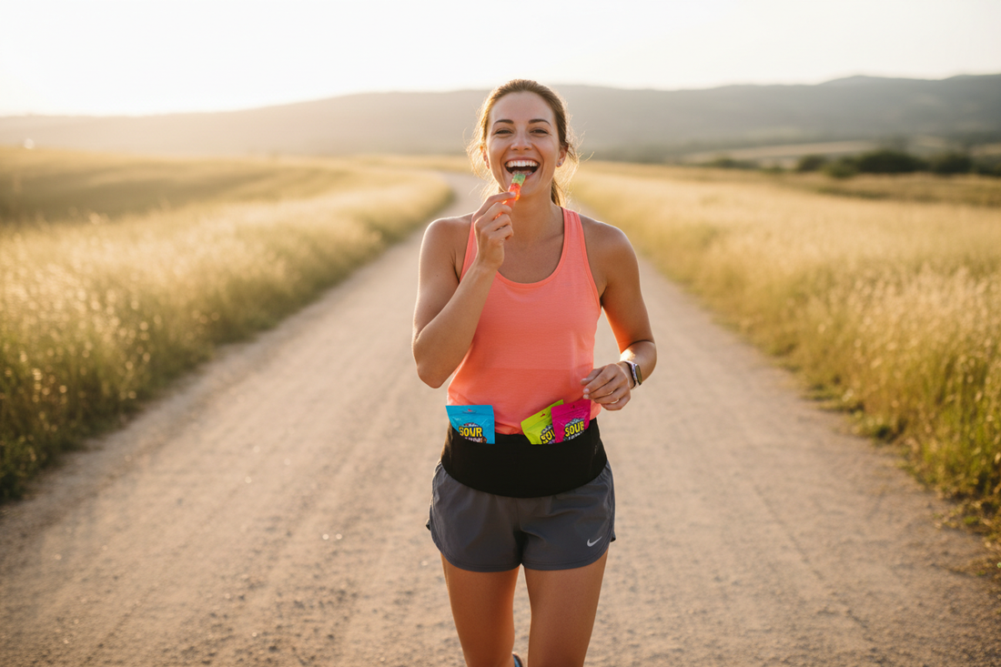 Noogs: Paige & Ben's Sour Gummy Energy Chews Born from a Run, a Candy, and a Dog Named Daisy