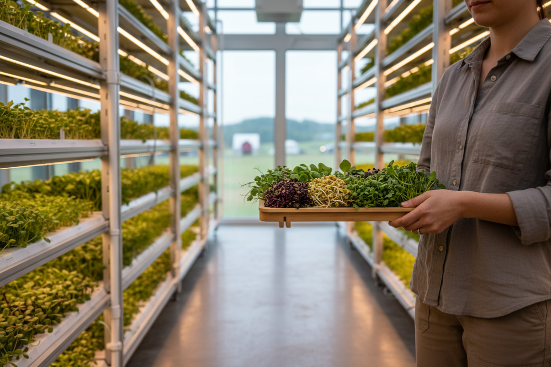 Revity Farms: Nashville's 60-Acre AI-Powered Microgreen Farm Rowing Towards a Fresher Future