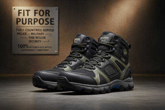 Magnum Boots: From 1982 FBI Quantico To 100+ Countries Served