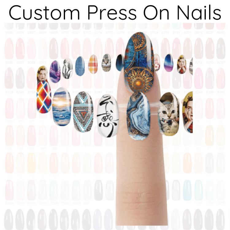 Custom Press On Nails - Daily Health & Beauty