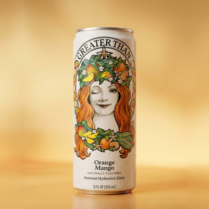 Orange Mango: Coconut Water and Real Fruit Juice with Electrolytes, Vitamins and Fiber