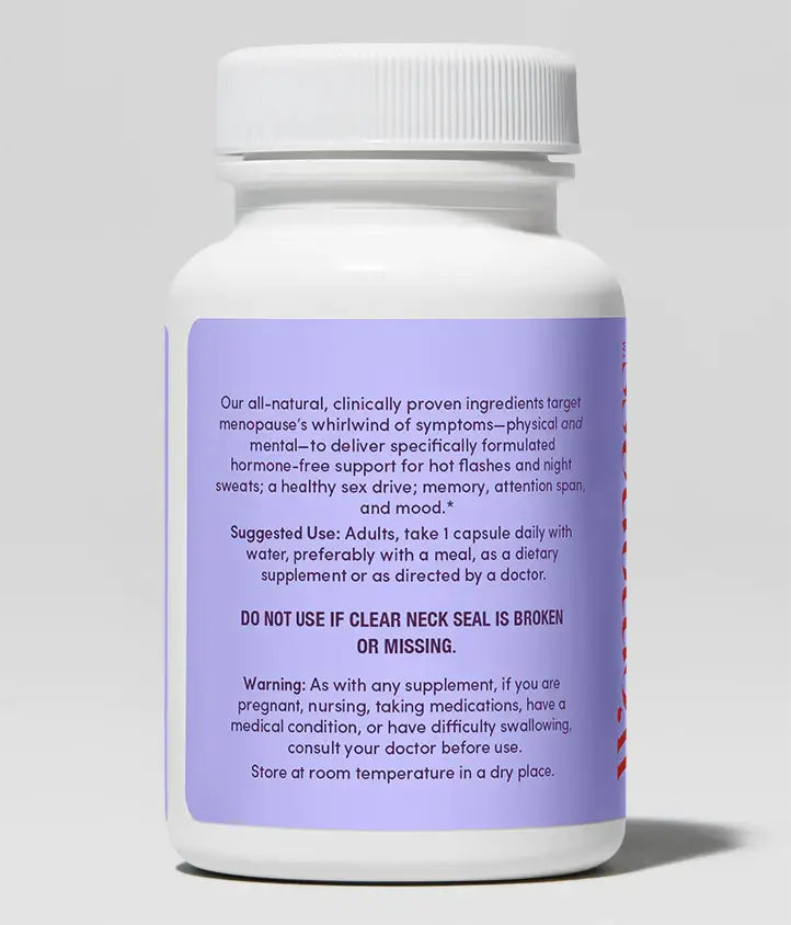 Womaness - Me No Pause - Menopause Support Supplement: 30 capsules