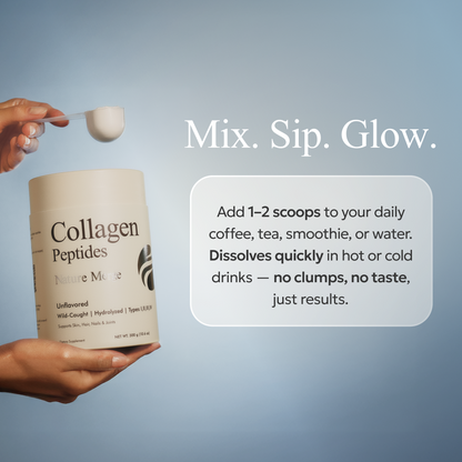 Wild-Caught Marine Collagen Peptides – Type I, II, III & IV