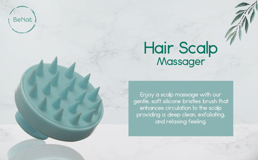 2-Pack Scalp Scrubber & Hair Growth Massager